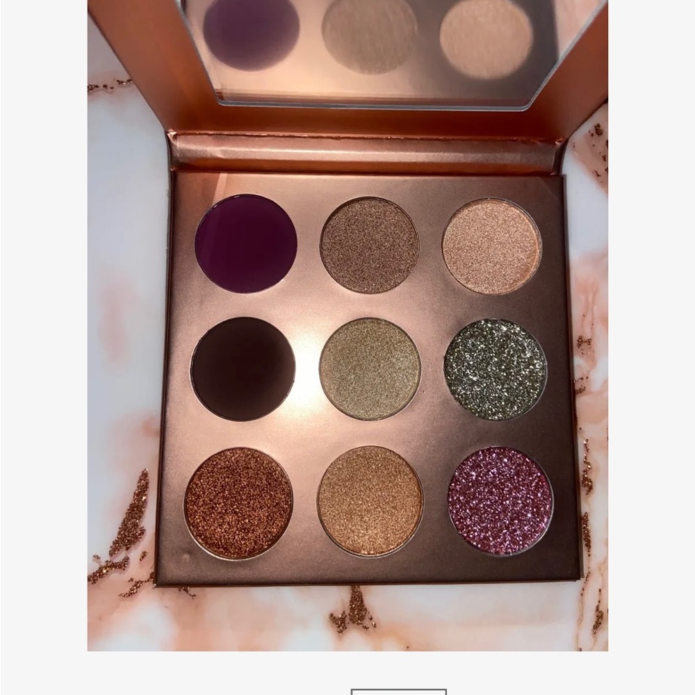 Shimmer matte glitter eyeshadow palette